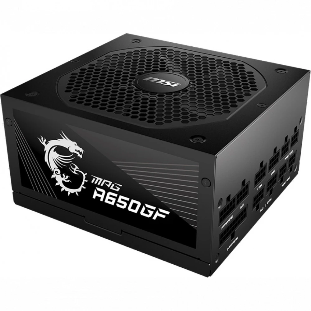 Блок питания MSI MPG A650GF 650 Вт, 80+ Gold