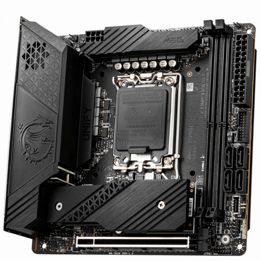Материнская плата MSI MEG Z690I Unify MEG Z690I UNIFY Mini-ITX, LGA 1700