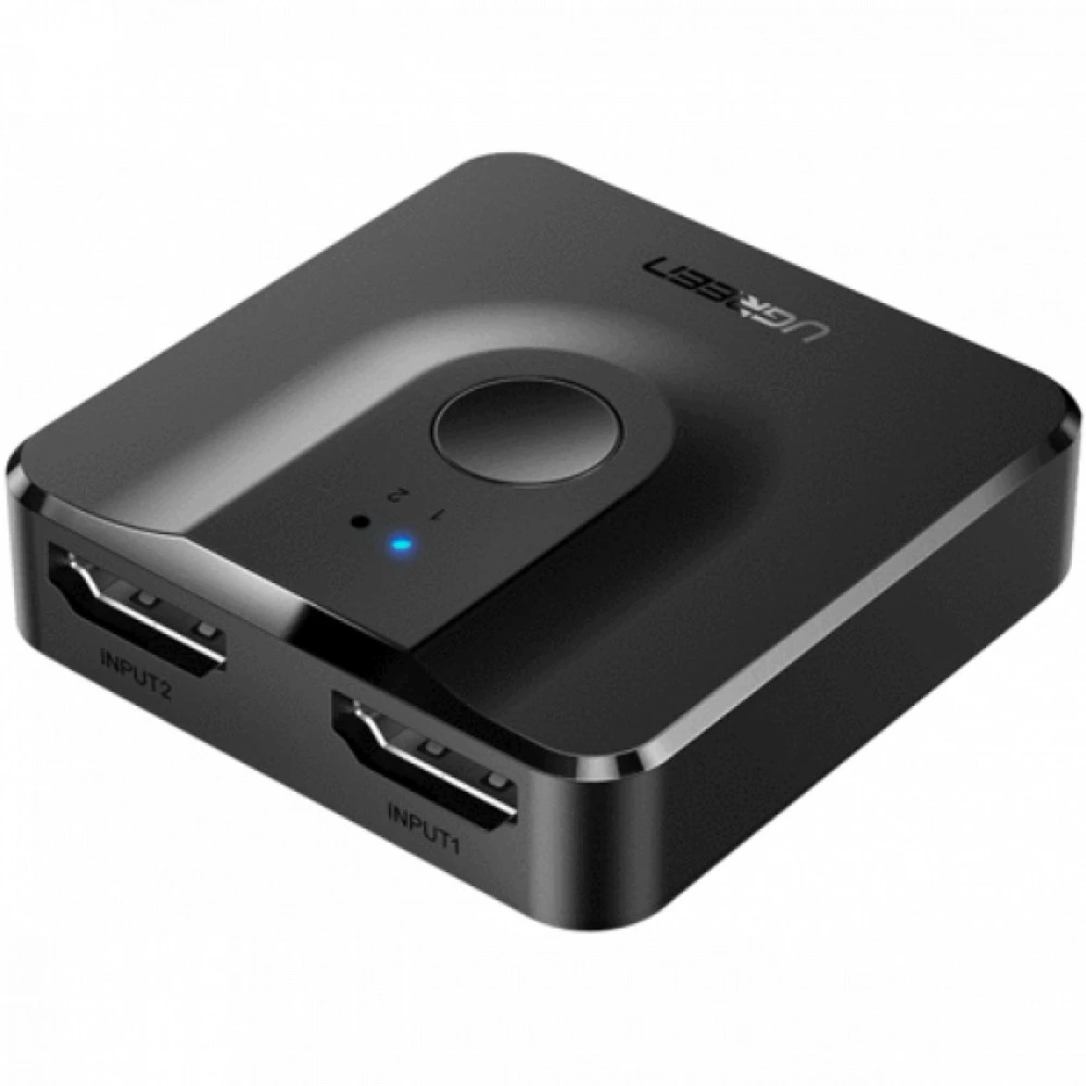 Аксессуар для ПК и Ноутбука UGREEN CM217 2 In 1 Out HDMI Switcher 4K 60Hz 50966 Адаптер