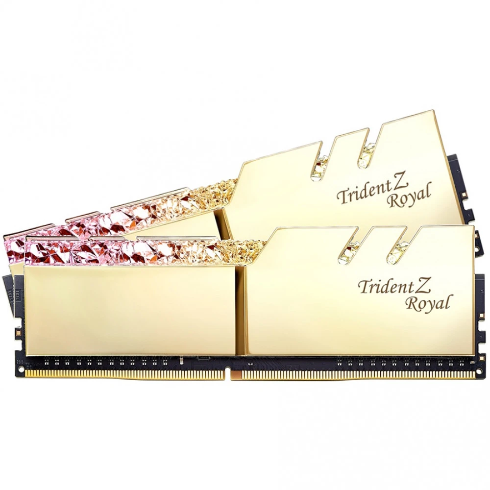 ОЗУ G.Skill Trident Z Royal F4-3200C16D-32GTRG DIMM, DDR4, 32 Гб (2 х 16 Гб), 3200 МГц
