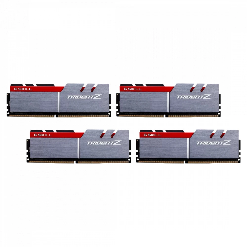 ОЗУ G.Skill Trident Z F4-3200C16Q-64GTZ DIMM, DDR4, 64 Гб (4 х 16 Гб), 3200 МГц