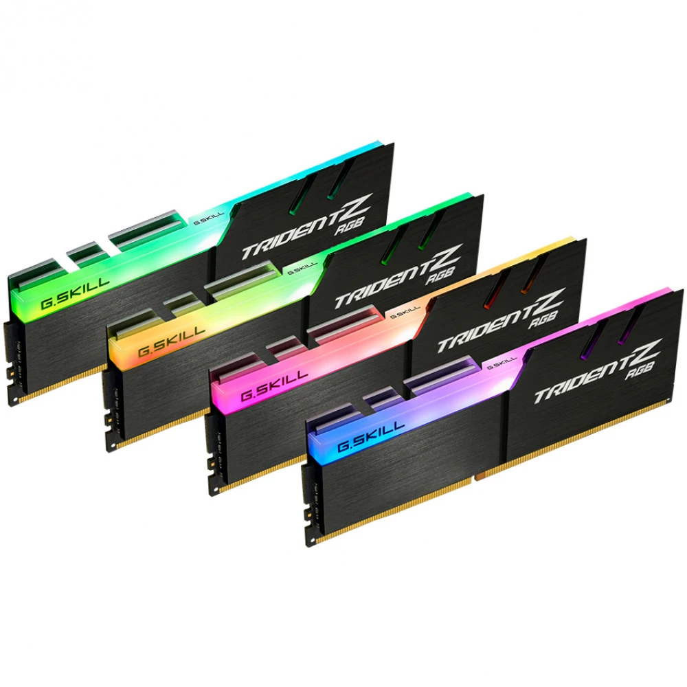 ОЗУ G.Skill Trident Z RGB 128GB F4-3600C18Q-128GTZR DIMM, DDR4, 128 Гб (4 х 32 Гб), 3600 МГц