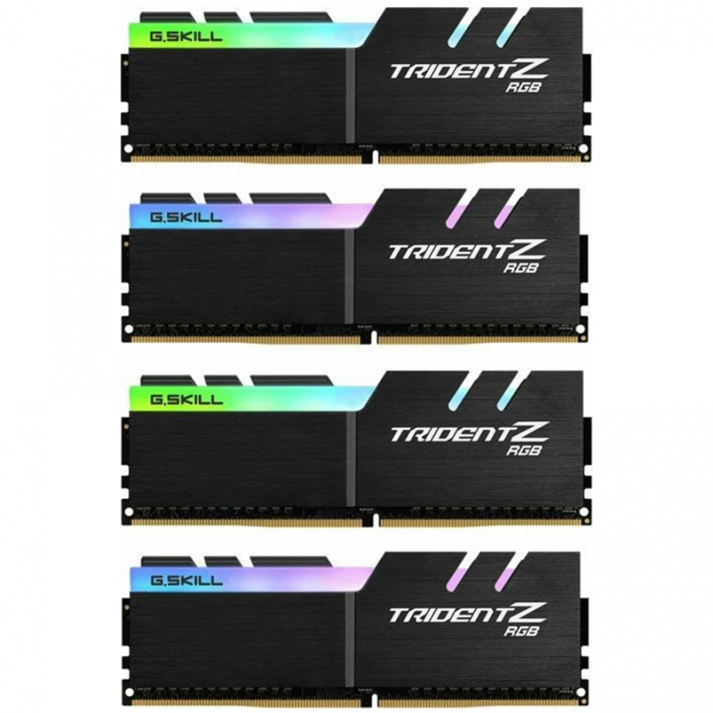 ОЗУ G.Skill Trident Z RGB 128GB F4-3600C18Q-128GTZR DIMM, DDR4, 128 Гб (4 х 32 Гб), 3600 МГц