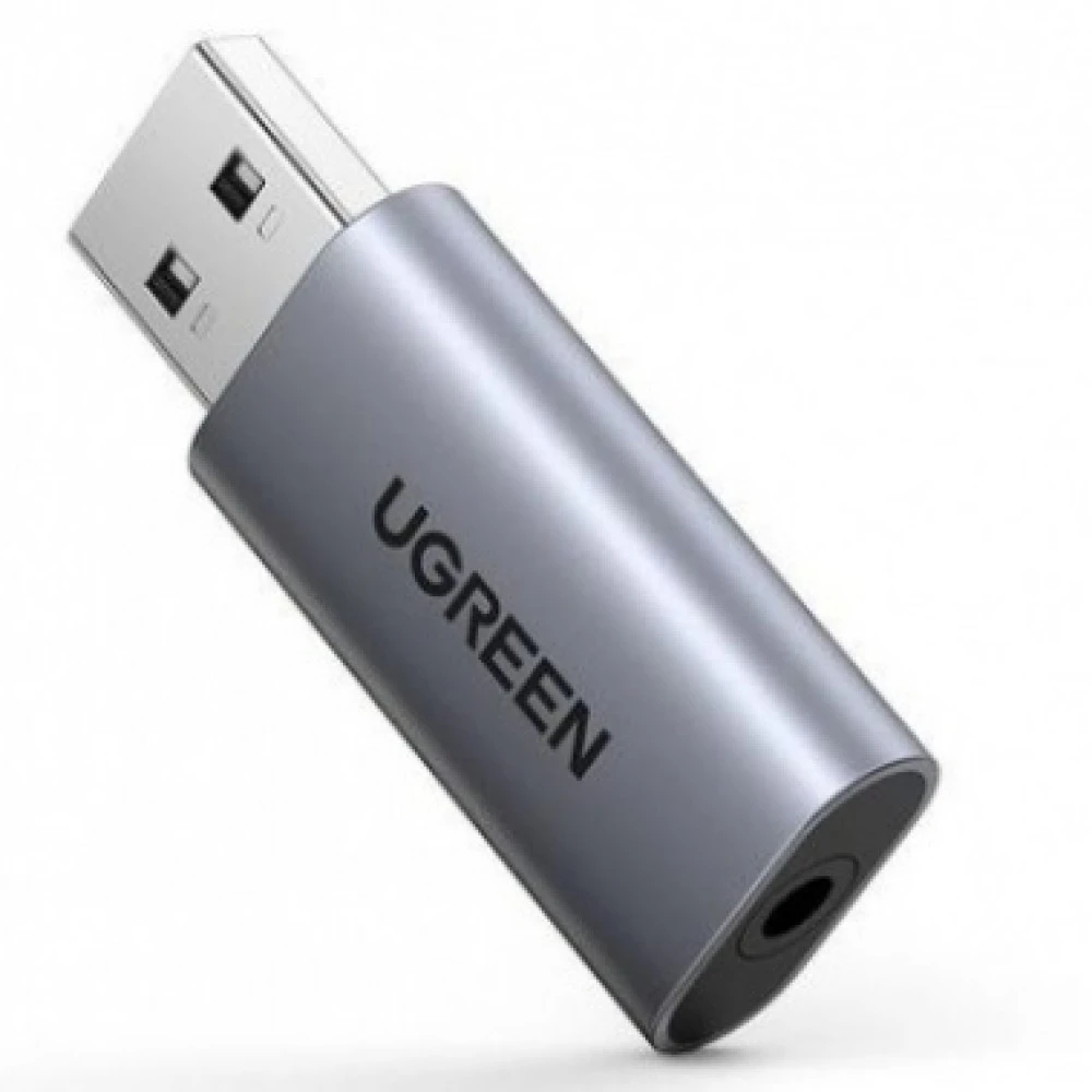 Кабель интерфейсный UGREEN 80864 USB Type A - Jack 3.5