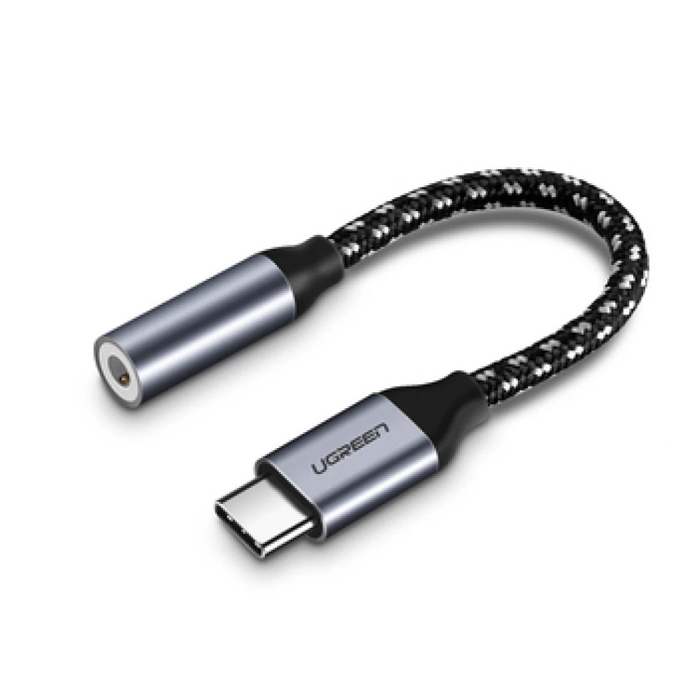 Кабель интерфейсный UGREEN AV142 30632 MINI JACK 3.5 (input) - USB Type C