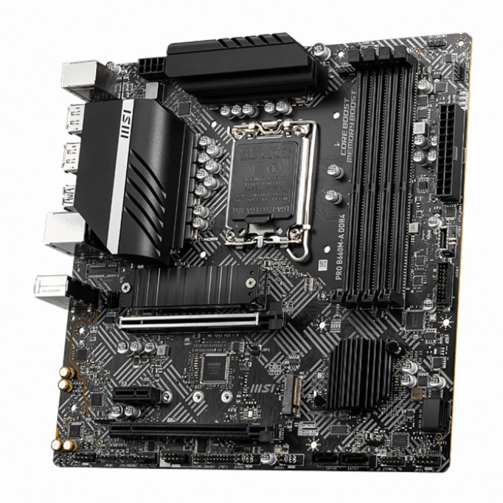 Материнская плата MSI PRO B660M-A DDR4 Micro-ATX, LGA 1700