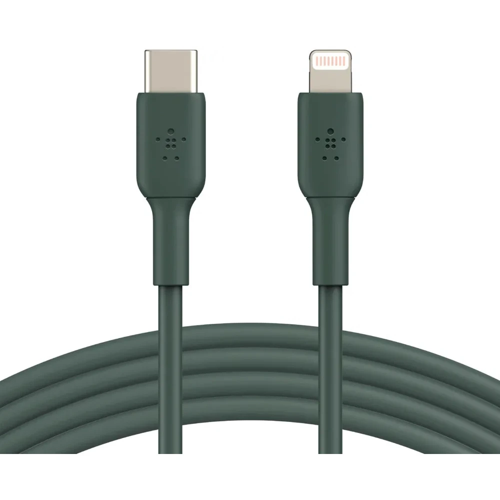 Кабель интерфейсный Belkin Lightning - USB-С green (1m) CAA003BT1MMG USB Type C - Lightning (8pin)