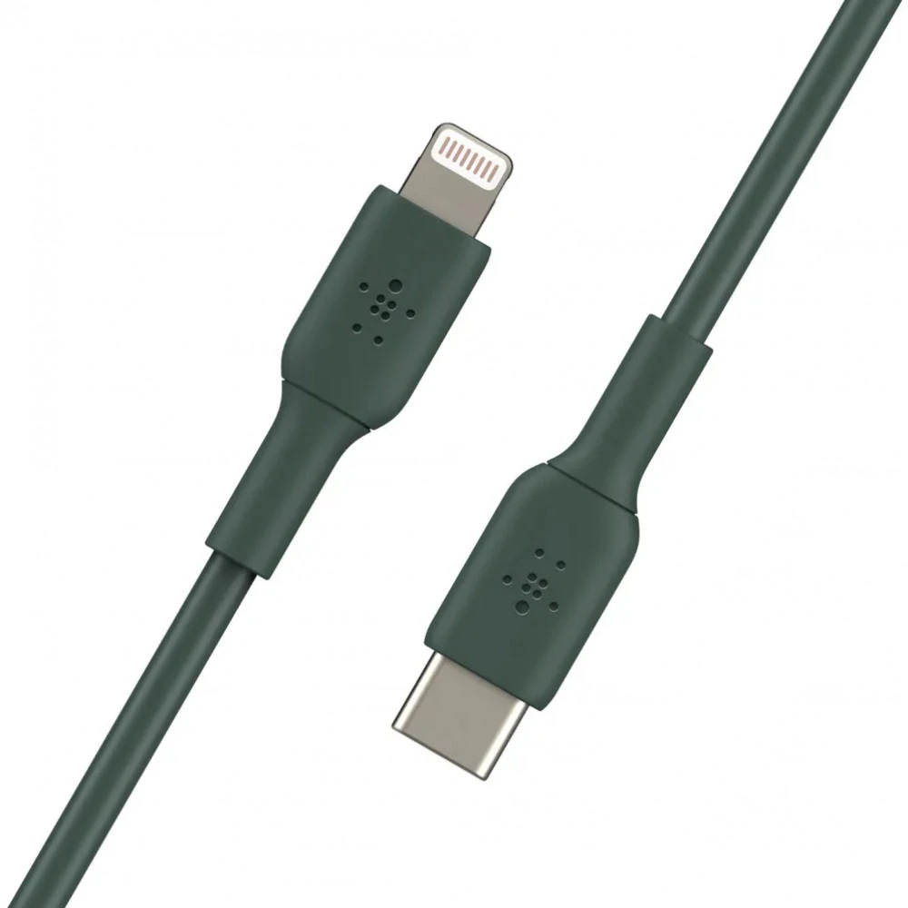 Кабель интерфейсный Belkin Lightning - USB-С green (1m) CAA003BT1MMG USB Type C - Lightning (8pin)