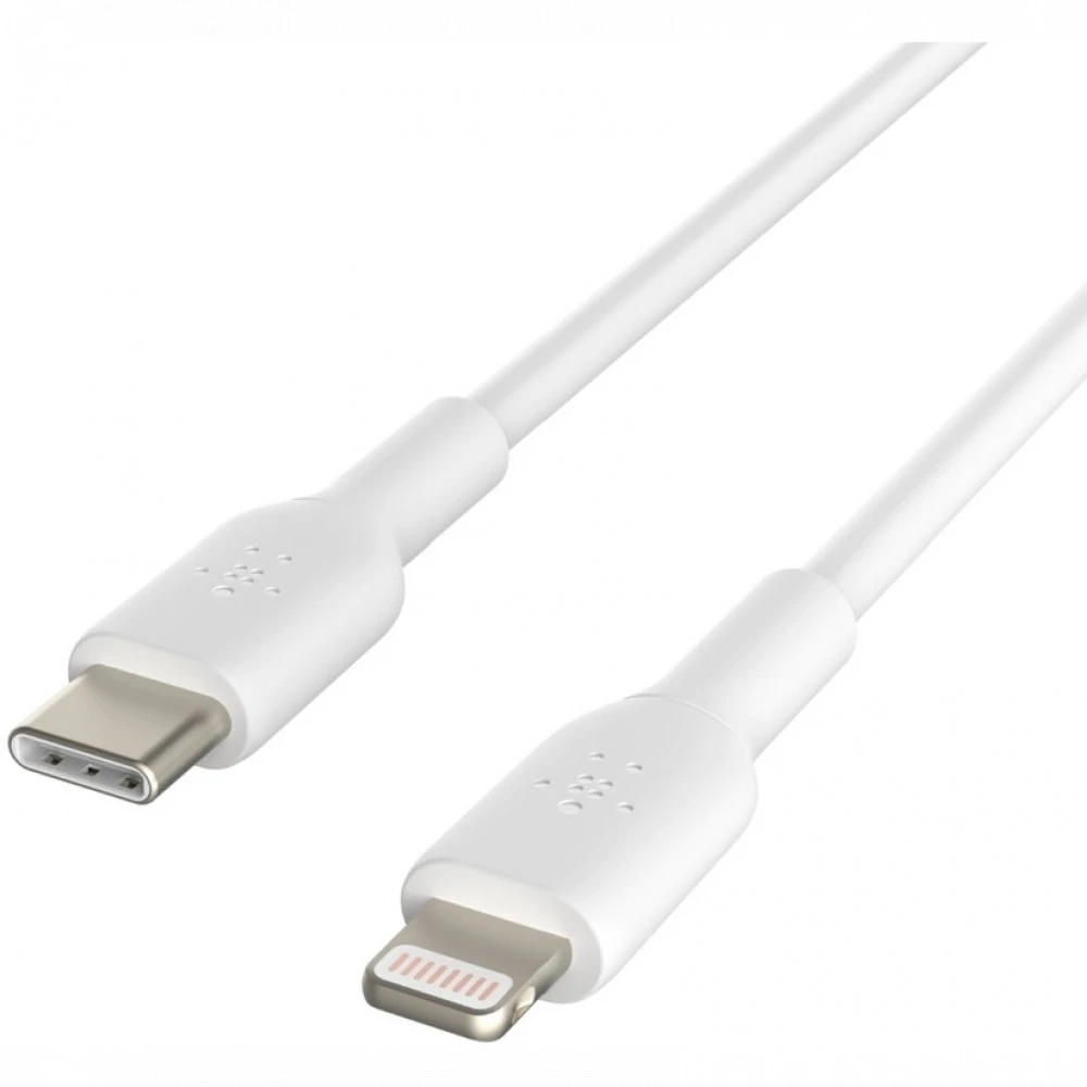 Кабель интерфейсный Belkin Lightning - USB-С white (1m) CAA003BT1MWH USB Type C - Lightning (8pin)