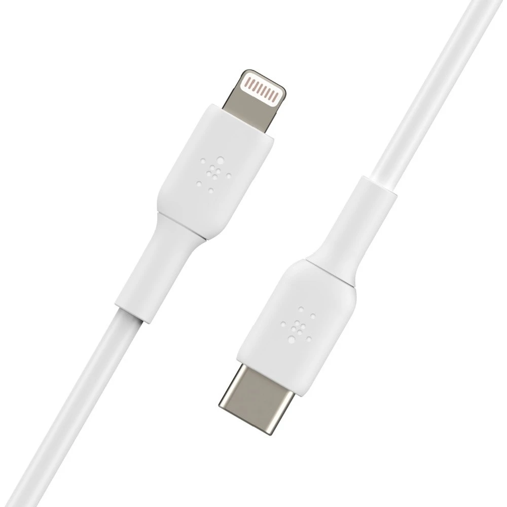 Кабель интерфейсный Belkin Lightning - USB-С white (1m) CAA003BT1MWH USB Type C - Lightning (8pin)