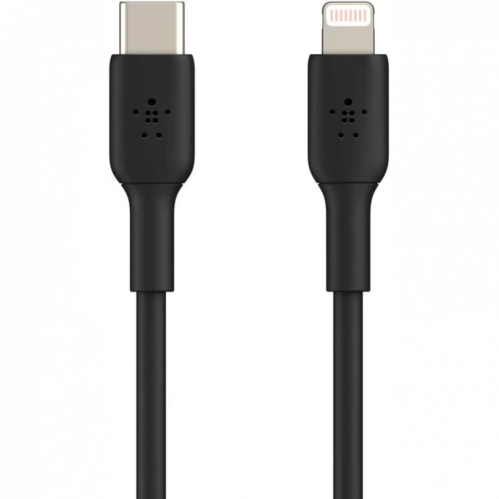 Кабель интерфейсный Belkin PVC black (1m) CAA003BT1MBK USB Type C - Lightning (8pin)