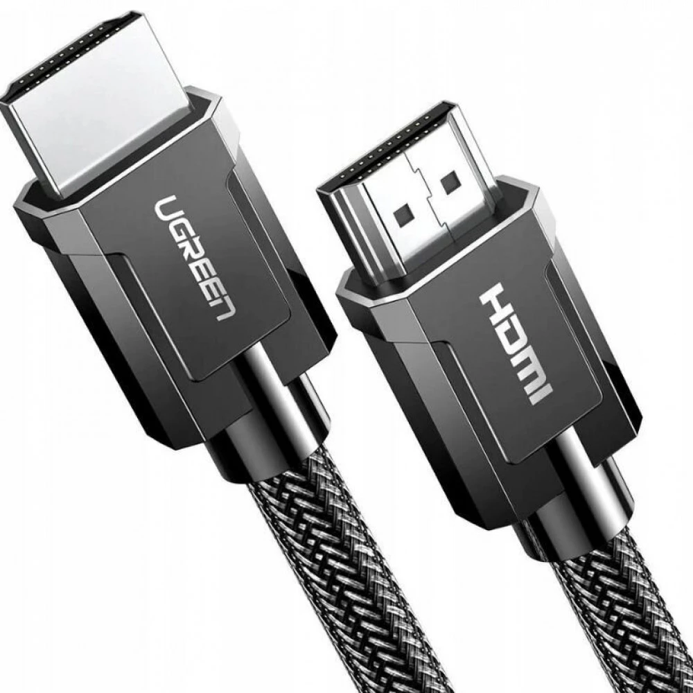 Кабель интерфейсный UGREEN HD140 HDMI A M/M Braided Cable 5m 80405 HDMI - HDMI