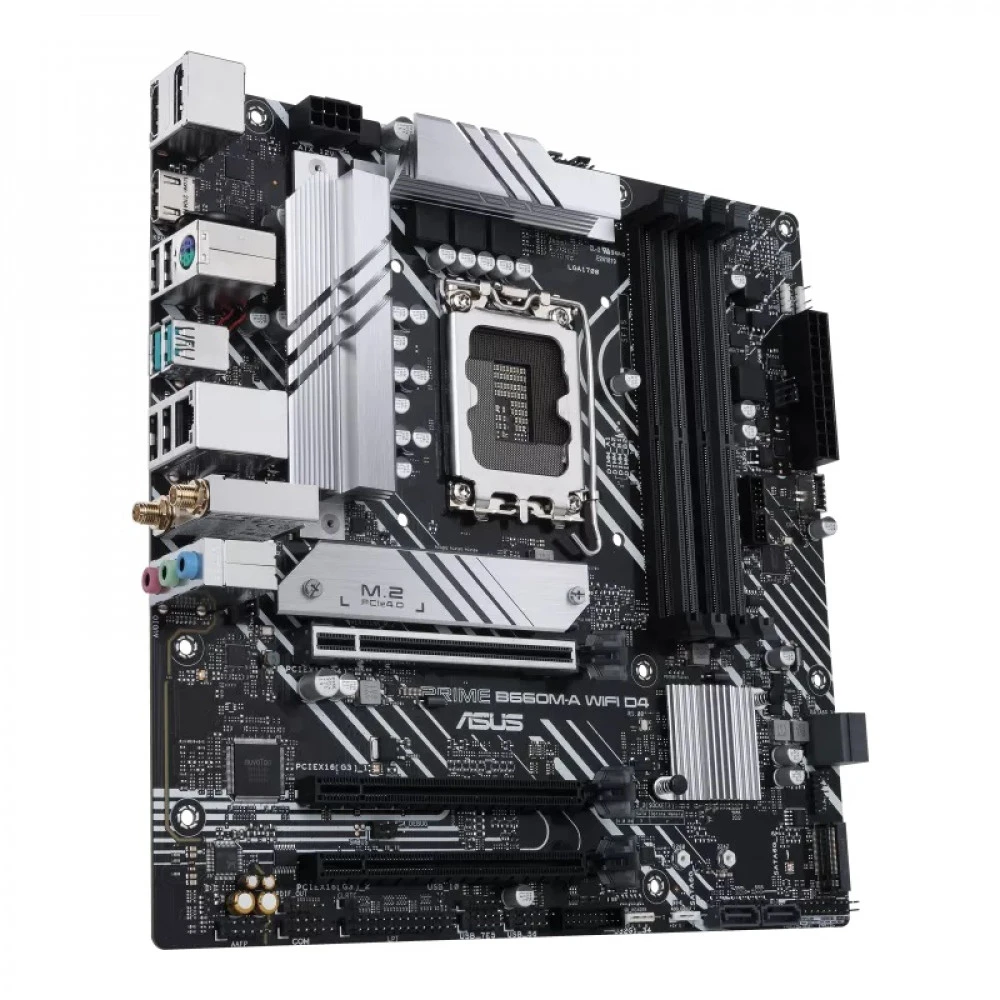 Материнская плата Asus PRIME B660M-A WIFI D4 BOX Micro-ATX, LGA 1700
