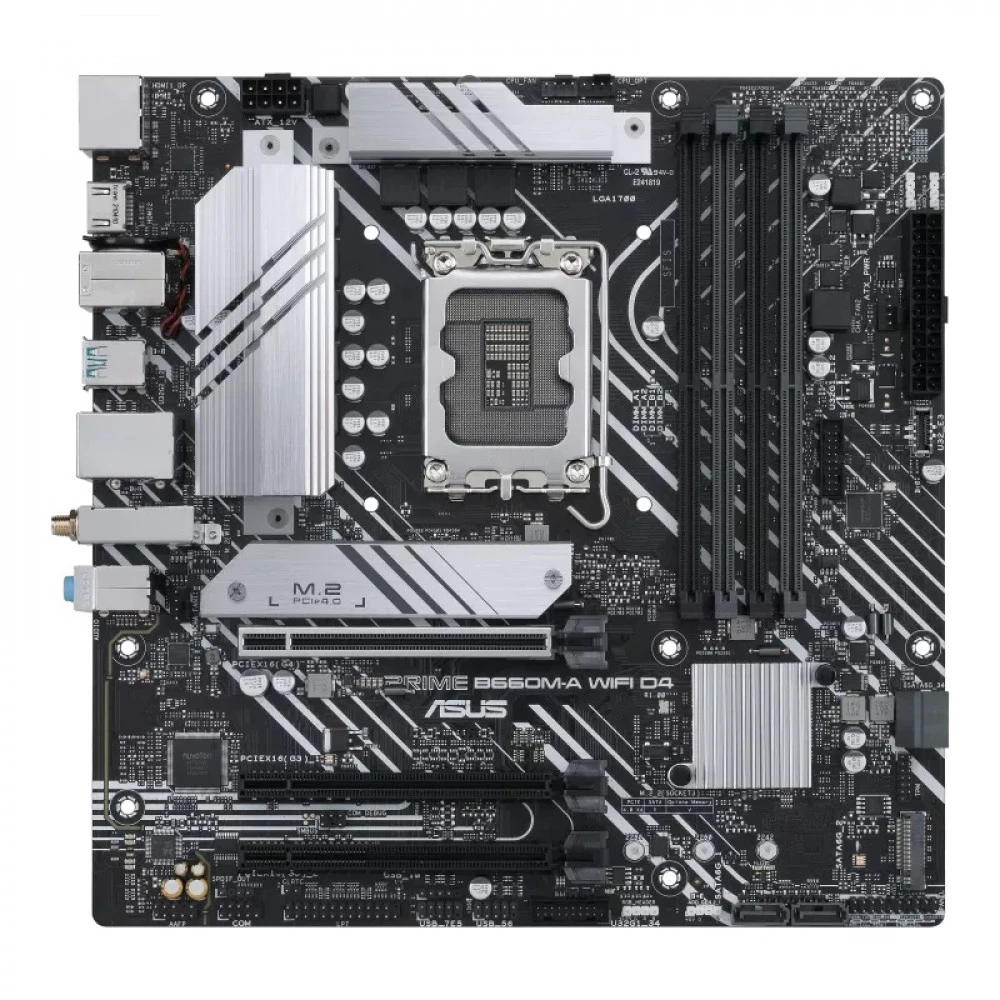 Материнская плата Asus PRIME B660M-A WIFI D4 BOX Micro-ATX, LGA 1700