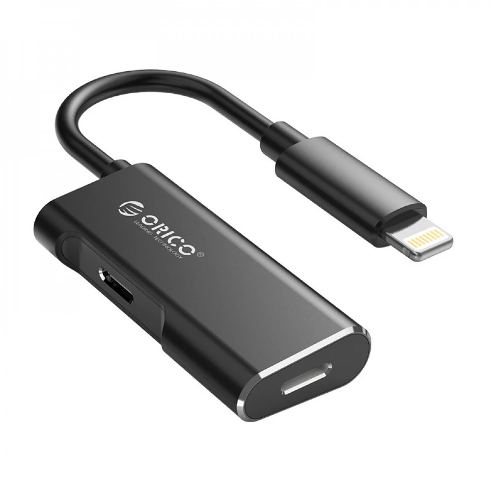 Кабель интерфейсный ORICO DX01-BK-BP Lightning - Lightning x2
