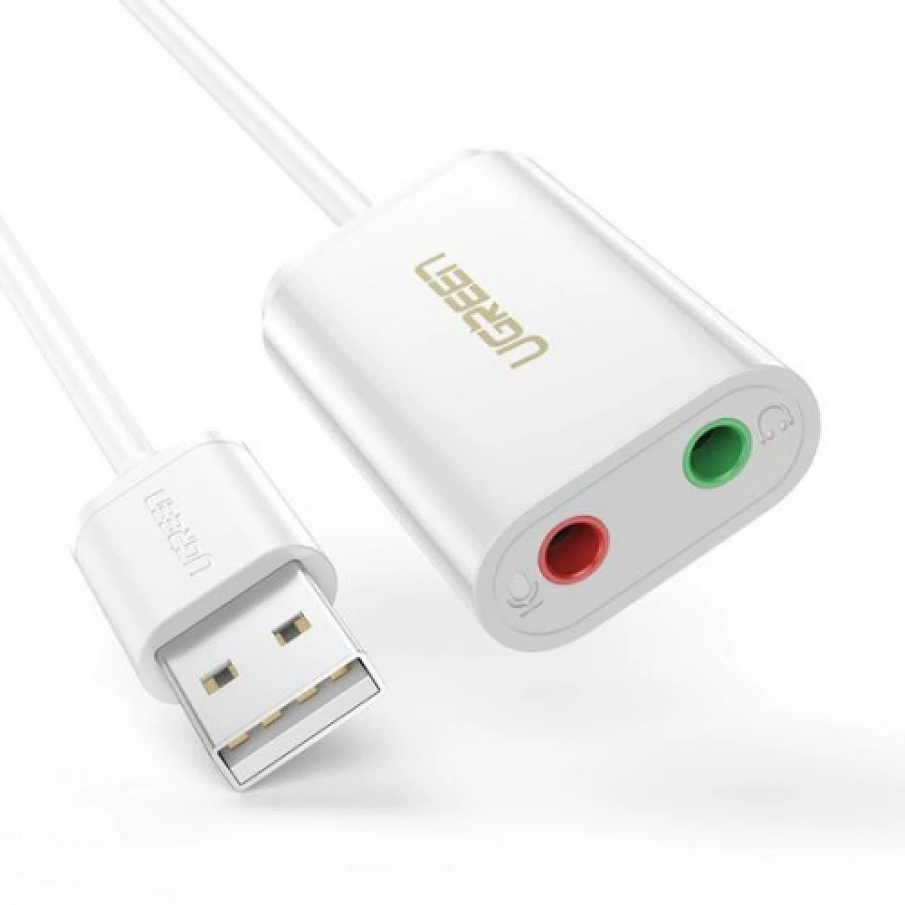 Аксессуар для ПК и Ноутбука UGREEN External Sound Adapter 30143 Адаптер