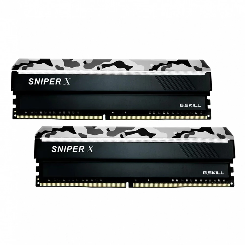ОЗУ G.Skill Sniper X F4-3000C16D-32GSXWB DIMM, DDR4, 32 Гб (2 х 16 Гб), 3000 МГц