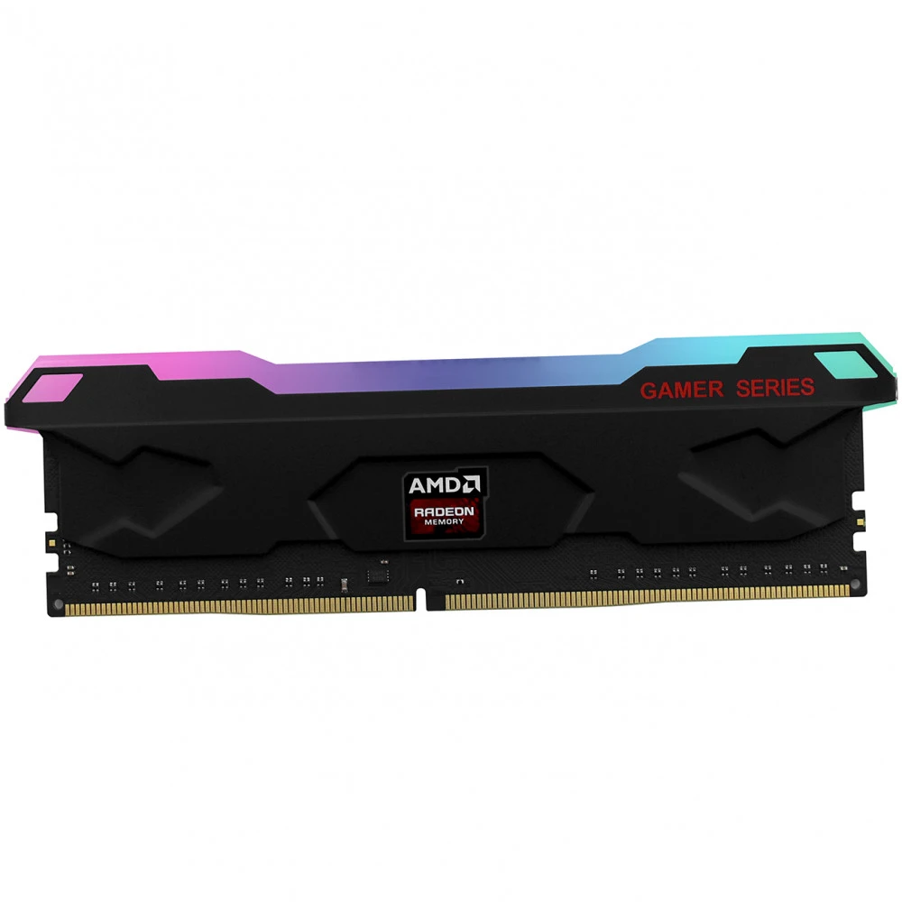 ОЗУ AMD Radeon R9 Gamer R9S416G3206U2S-RGB DIMM, DDR4, 16 Гб, 3200 МГц