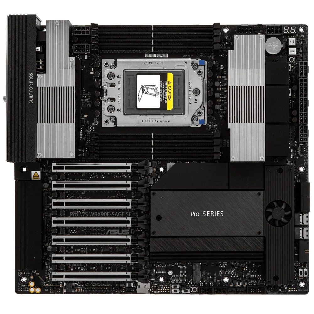 Материнская плата Asus PRO WS WRX90E-SAGE SE SSI EEB, AMD sTR5