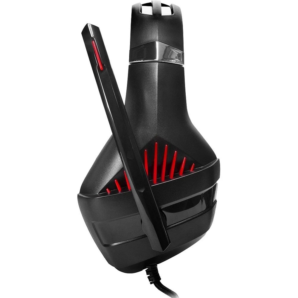 Наушники CROWN micro CMGH-2000 Black&red