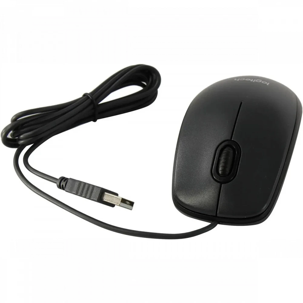 Мышь Logitech M90 Grey 910-001793 Бюджетные, Проводная