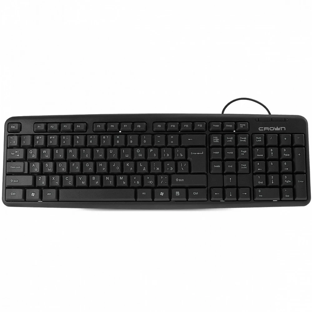 Клавиатура CROWN micro CMK-02 Проводная, USB