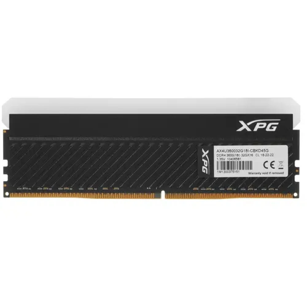 ОЗУ ADATA XPG Spectrix D45G RGB AX4U360032G18I-CBKD45G DIMM, DDR4, 32 Гб, 3600 МГц