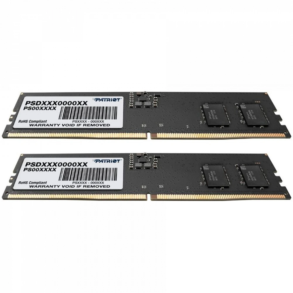 ОЗУ Patriot 2x16Gb PSD532G4800K DIMM, DDR5, 32 Гб (2 х 16 Гб), 4800 МГц