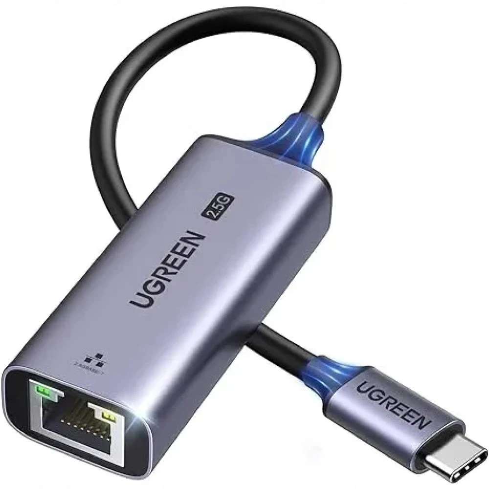 Кабель интерфейсный UGREEN CM648 25052 USB Type C - Ethernet (RJ45) (LAN)