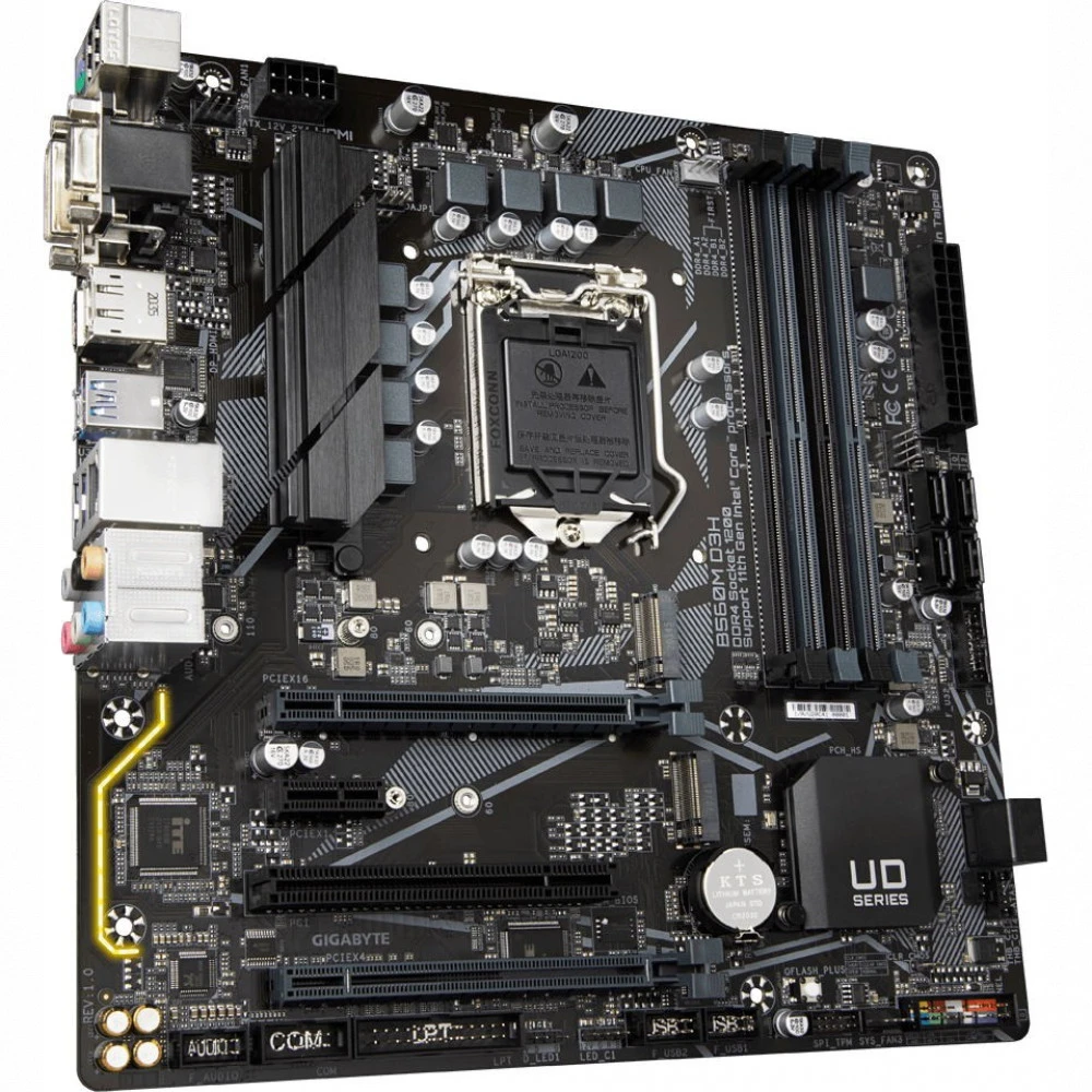 Материнская плата Gigabyte MATX B560M D3H 1.1 Mini-ATX, LGA 1200