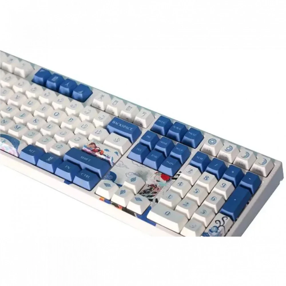 Клавиатура Varmilo Lovebirds-I, VEM108, Wired, Multimedia, Gaming, EC V2 Sakura, White-Blue, USB 390190 Проводная, USB
