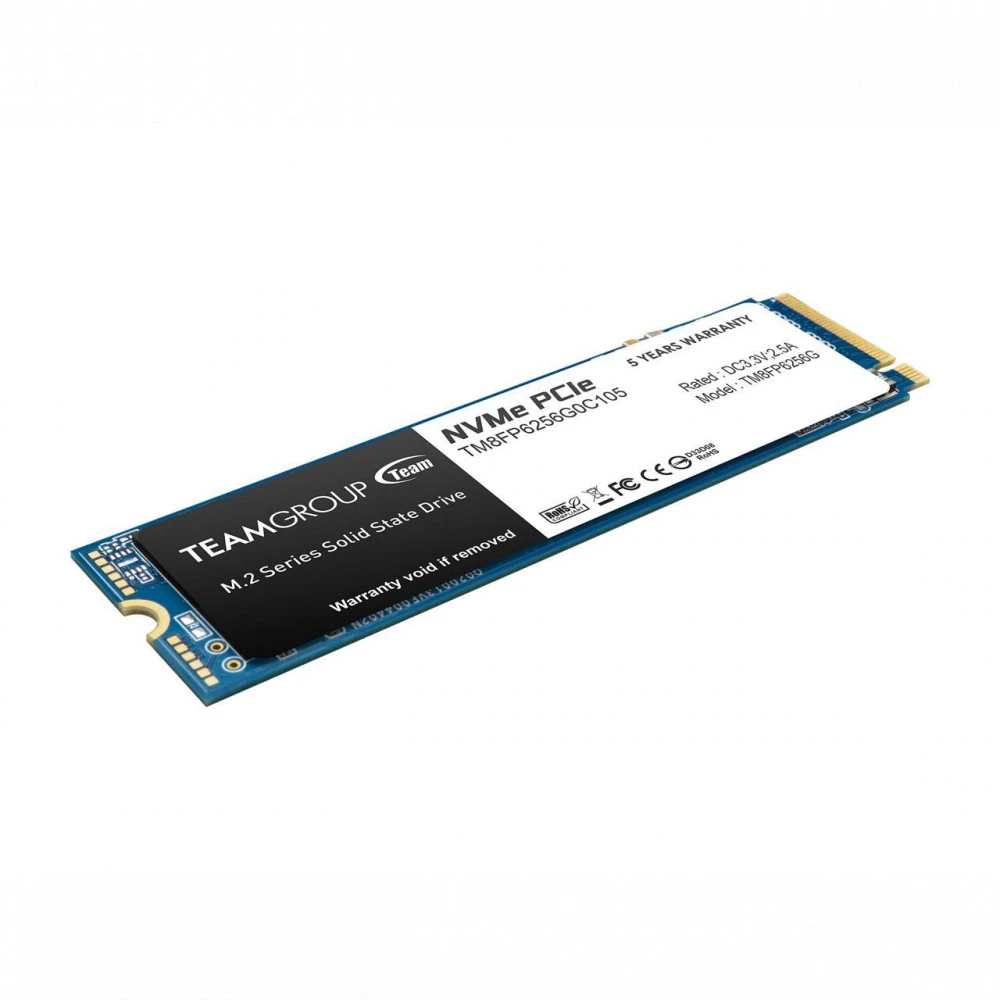 Жесткий диск Team Group MP33 TM8FP6256G0C101 SSD (твердотельные), 256 ГБ, M.2, PCIe