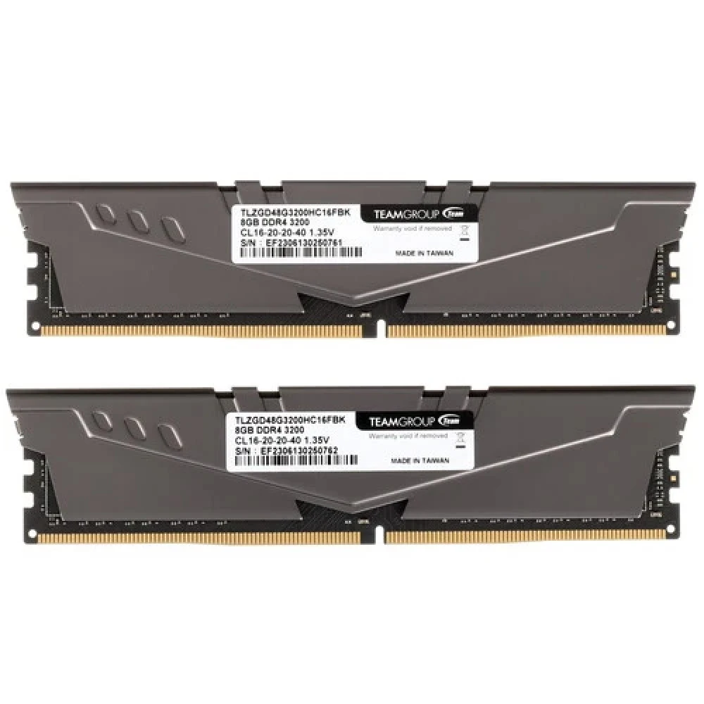 ОЗУ Team Group T-Force Vulcan Z TLZGD416G3200HC16FDC01 DIMM, DDR4, 16 Гб (2 х 8 Гб), 3200 МГц