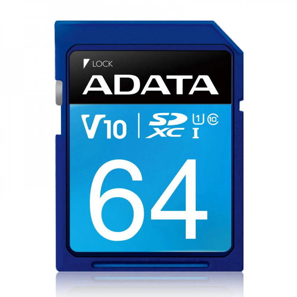 Флеш (Flash) карты ADATA ASDX64GUICL10-R 64 ГБ