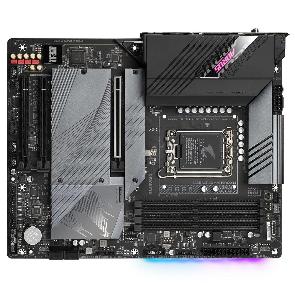 Материнская плата Gigabyte B660 AORUS MASTER DDR4 B660 A MASTER DDR4 ATX, LGA 1700