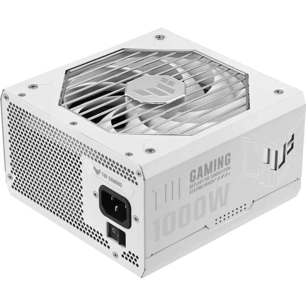 Блок питания Asus TUF Gaming 1000W Gold White Edition TUF-GAMING-1000G-WHITE 1000 Вт, 80+ Gold