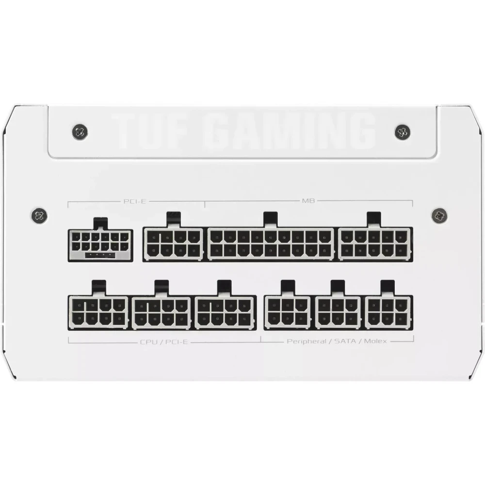 Блок питания Asus TUF Gaming 1000W Gold White Edition TUF-GAMING-1000G-WHITE 1000 Вт, 80+ Gold