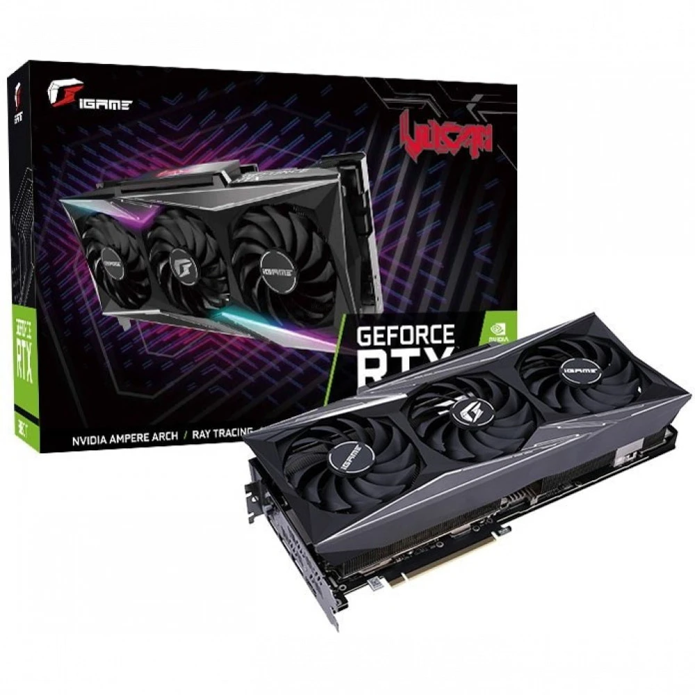 Видеокарта Colorful RTX3080Ti Vulcan OC-V RTX 3080 Ti Vulcan OC-V 12 ГБ
