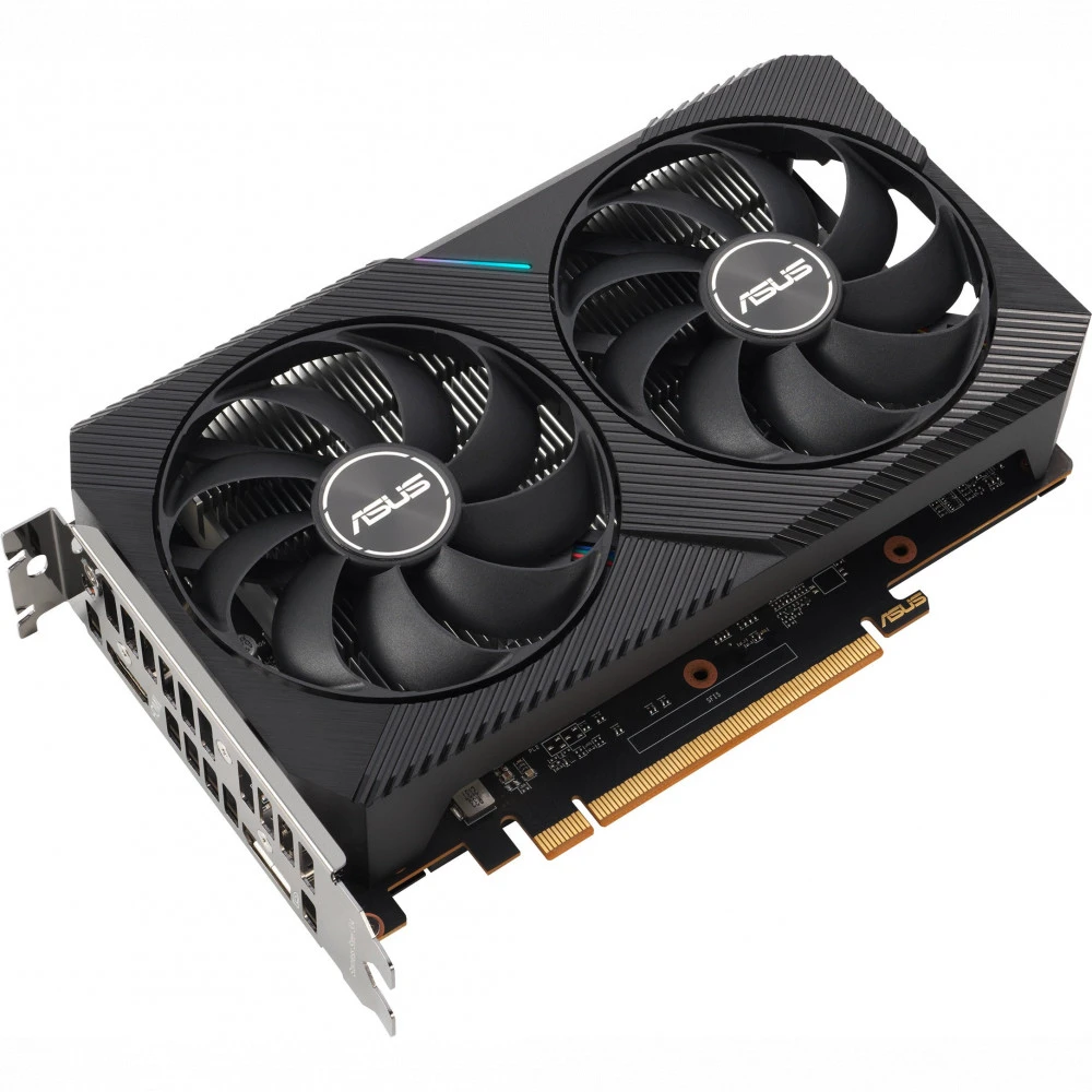 Видеокарта Asus Radeon RX 6400 DUAL 90YV0H90-M0NA00 4 ГБ