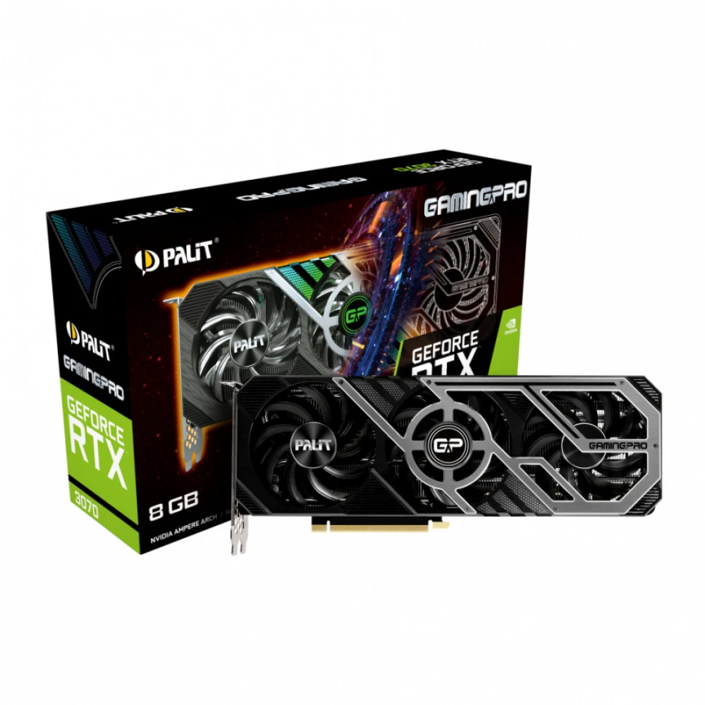 Видеокарта Palit nVidia GeForce RTX 3070 NE63070019P2-1041A_V1 8 ГБ
