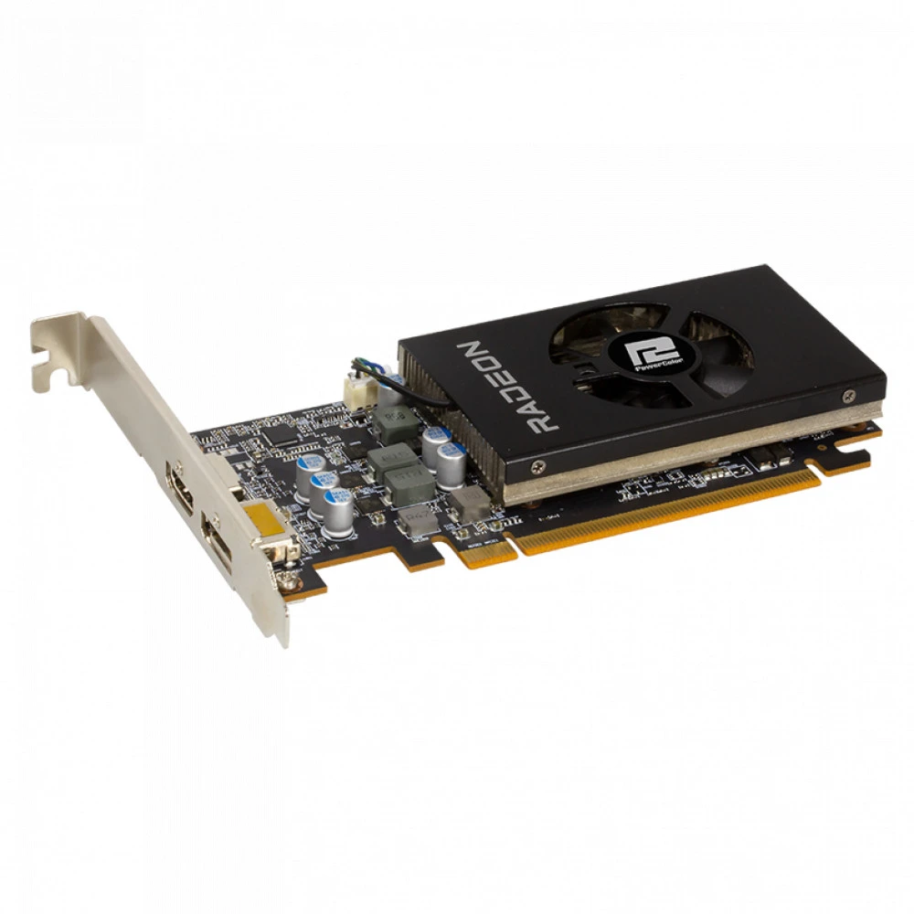 Видеокарта PowerColor RX 6400 AXRX 6400 LP 4GBD6-DH 4 ГБ