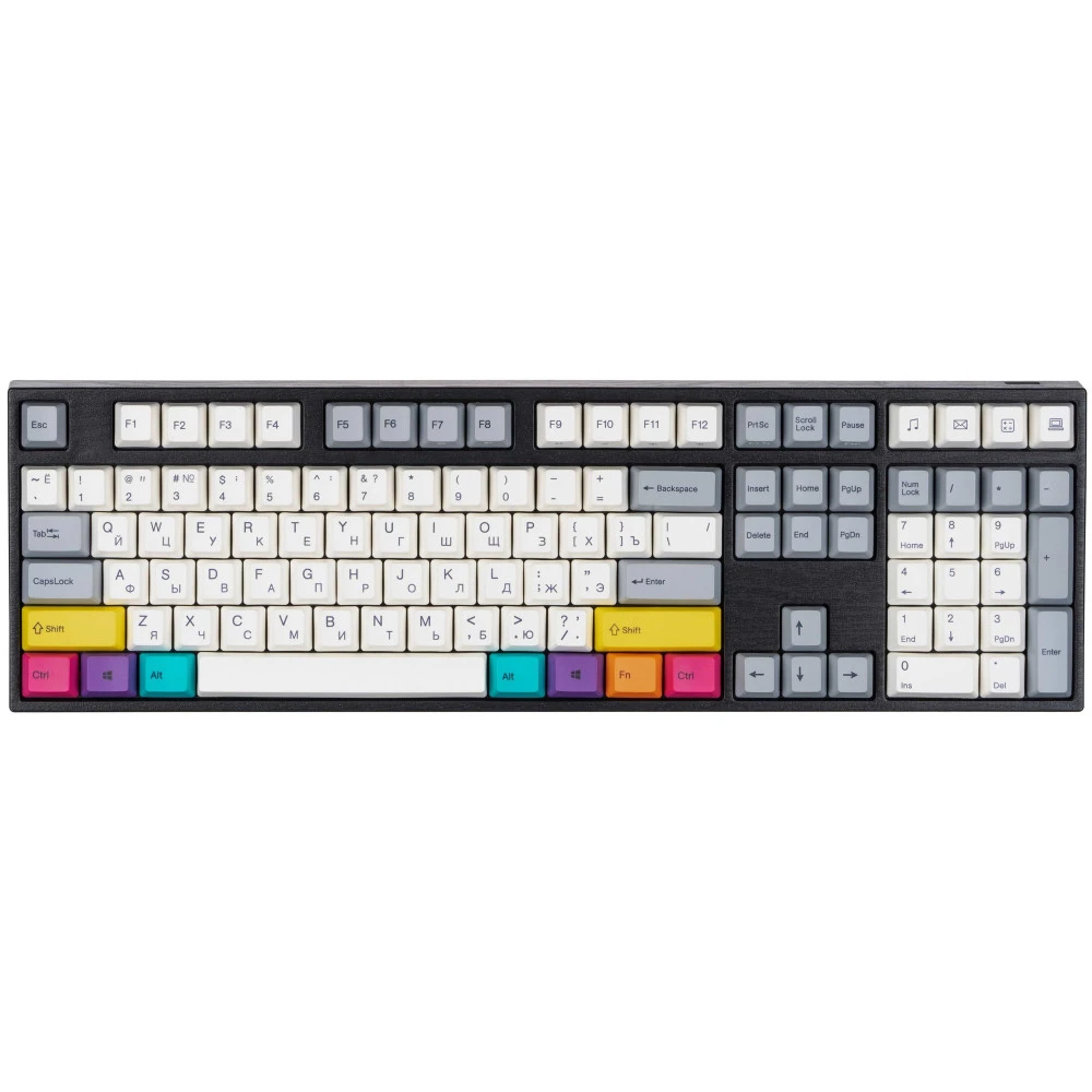 Клавиатура Varmilo MA108M V2 CMYK EC Daisy V2 RU A36A024A8A3A06A007 Проводная, USB