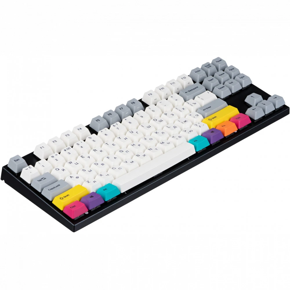 Клавиатура Varmilo MA87M V2 CMYK EC Rose V2 A33A024B0A3A06A007 Проводная, USB