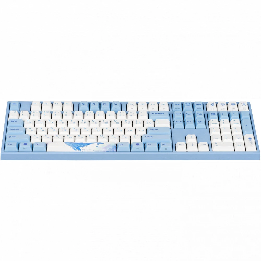 Клавиатура Varmilo VA108M Sea Melody Cherry MX Silent Red VA108MP2W/WBPE7HR Проводная, USB