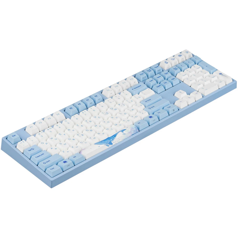 Клавиатура Varmilo VA108M Sea Melody Cherry MX Silent Red VA108MP2W/WBPE7HR Проводная, USB
