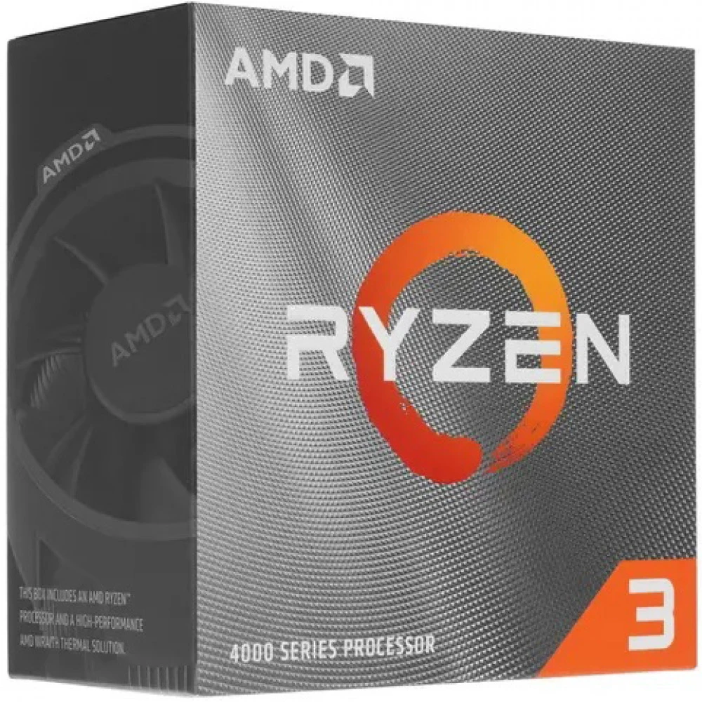 Процессор AMD Ryzen 3 4100 100-100000510BOX 3.8 ГГц, 4 МБ, BOX