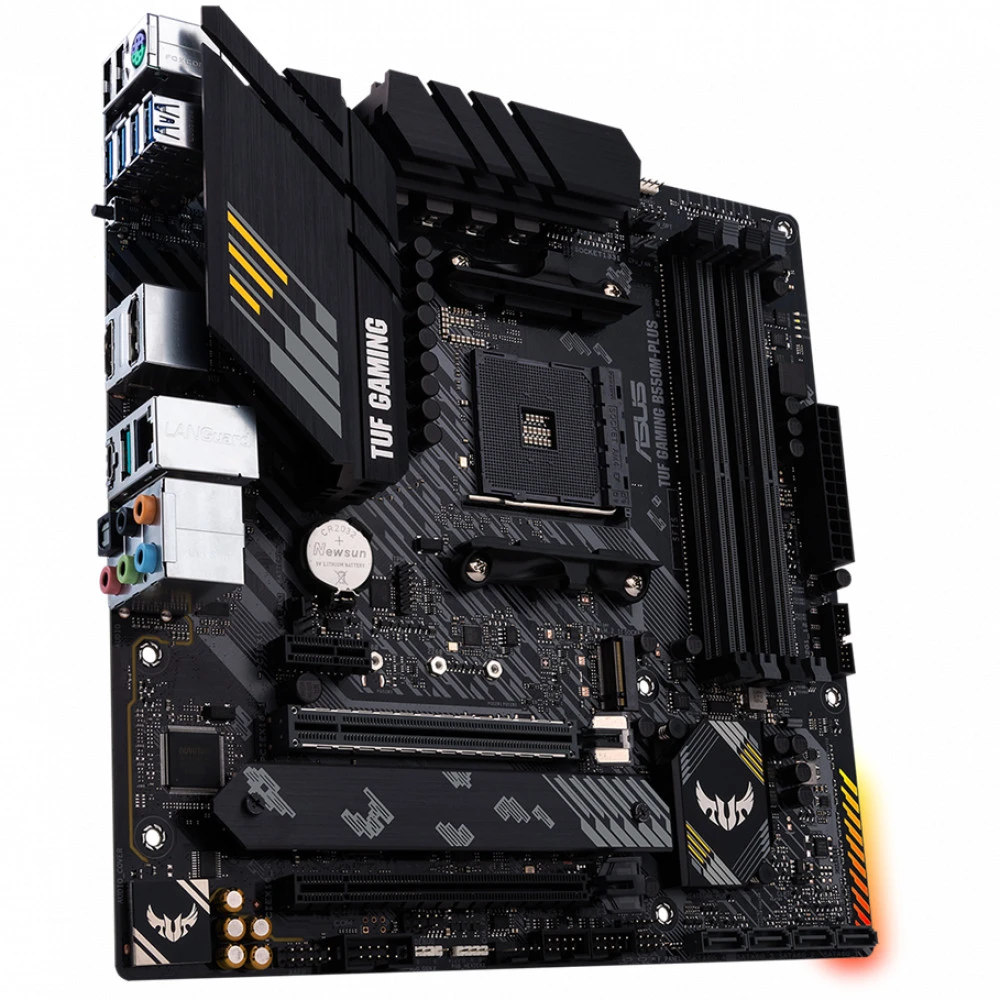 Материнская плата Asus TUF GAMING B550M-PLUS Mini-ATX, AMD AM4