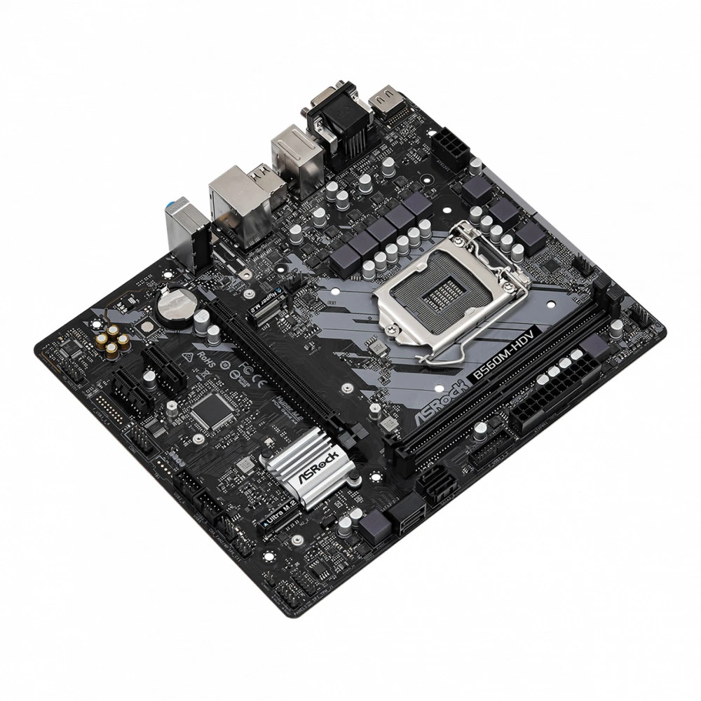 Материнская плата ASRock B560M-HDV R2.0 Micro-ATX, LGA 1200