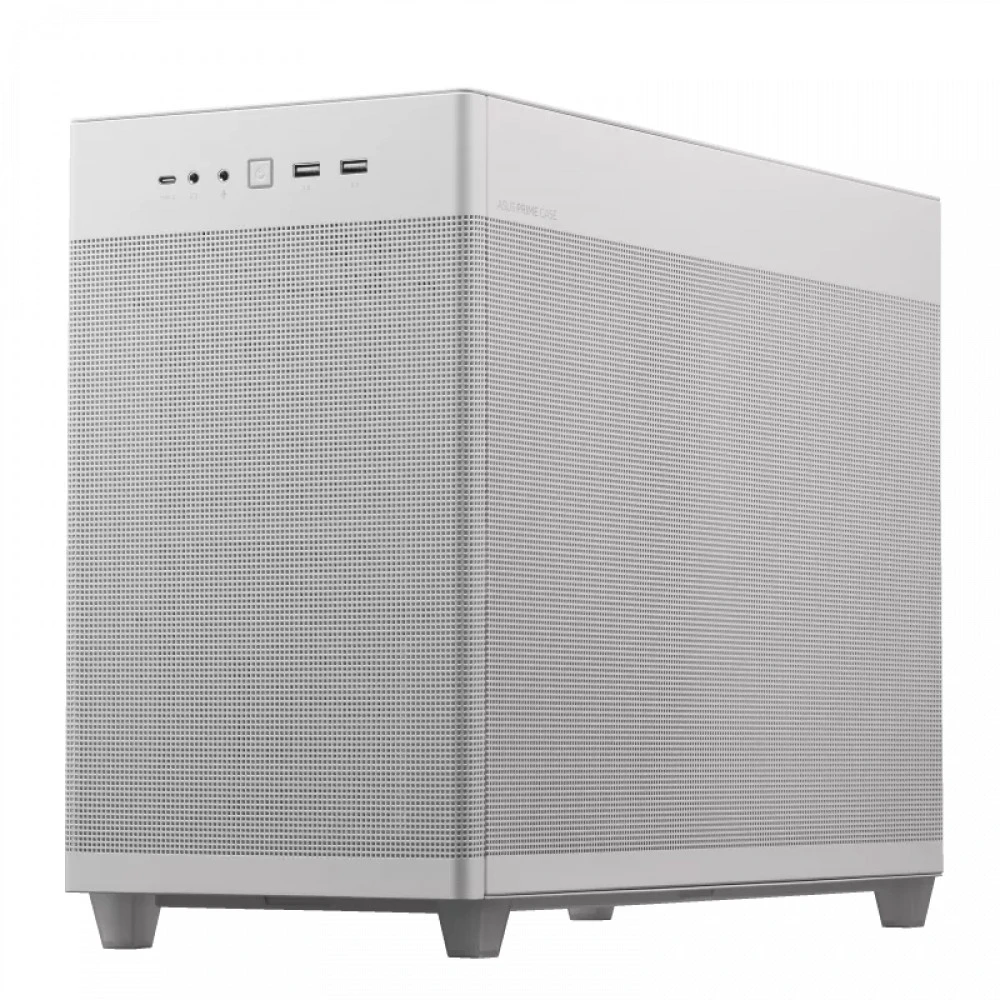 Корпус Asus Prime AP201 AP201/WHT/MESH Mini-Tower