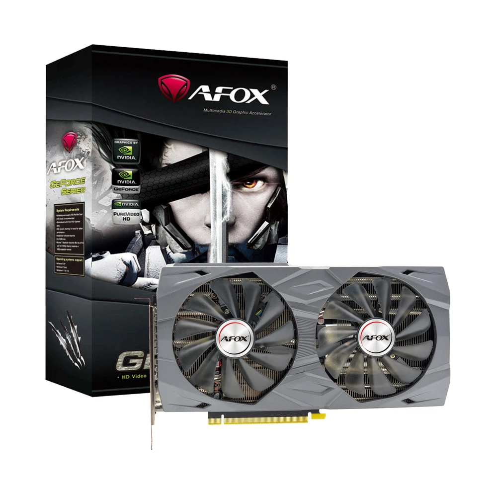 Видеокарта AFOX RTX3060Ti 8GB AF3060TI-8192D6H2 8 ГБ